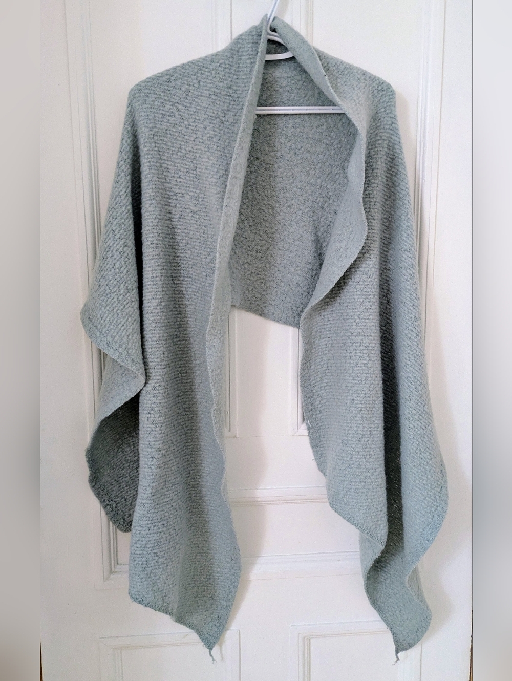 Light Blue Gray Scarf